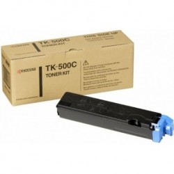 Kyocera TK-500C Cyan Original Toner Cartridge - FS-C5016N