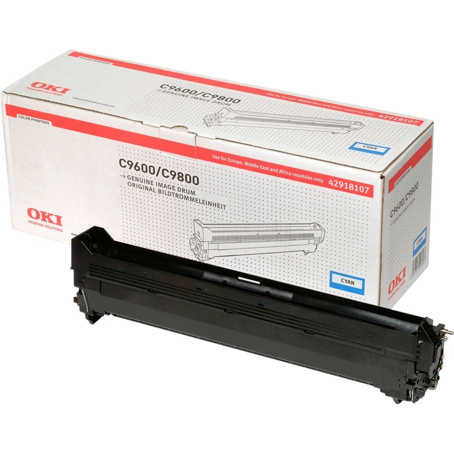 OKI 42918107 Blue Original Drum Unit - C9600 / C9650 / C9655