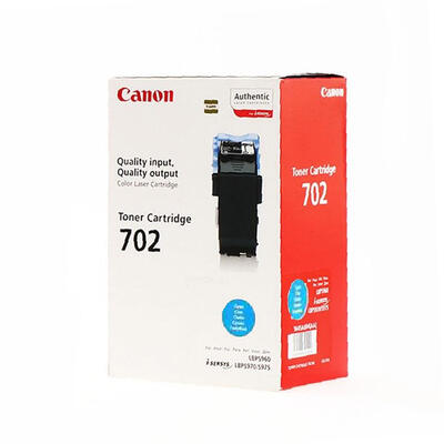 Canon CRG-702C (9644A004) Cyan Original Toner - LBP5960