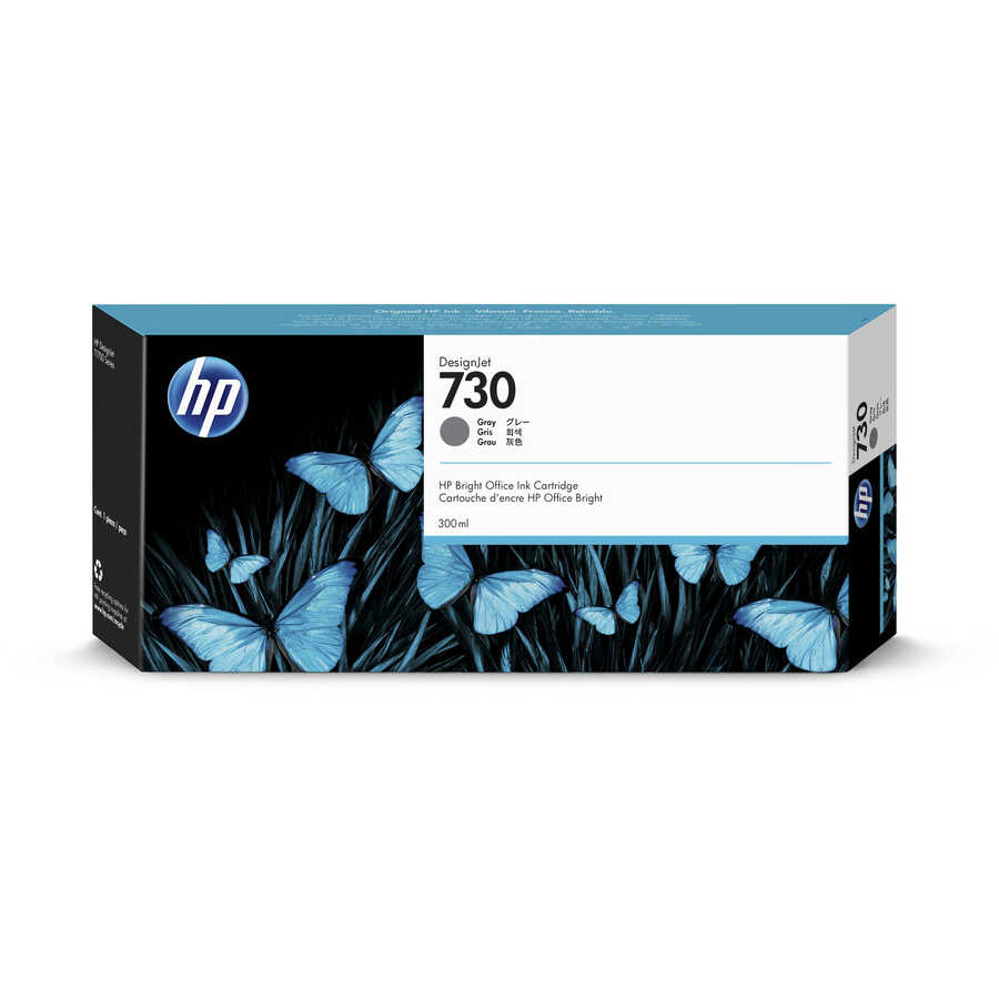 HP P2V72A (730) Gray Original Cartridge - T1600 / T1700