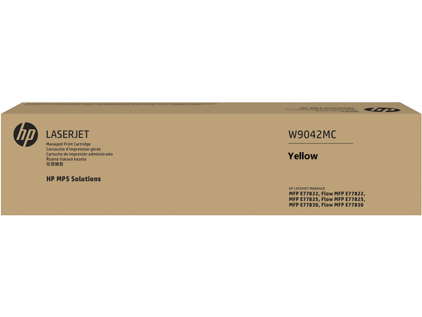 HP W9042MC Yellow Original Toner - Laserjet Managed E77822 / E77825