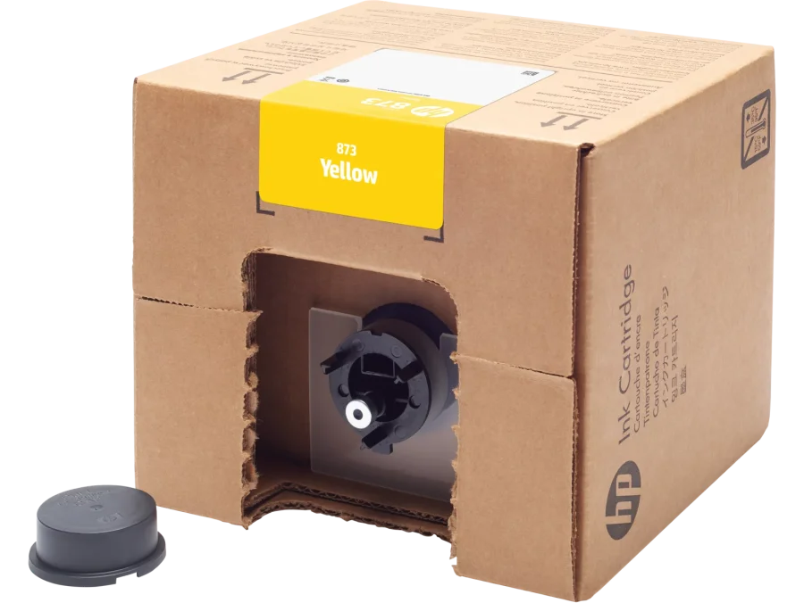 HP 873 (4UV87A) Yellow Original Latex Cartridge - HP Latex 800