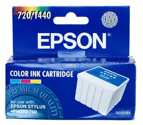 Epson S020193 Color Original Cartridge (Ex)
