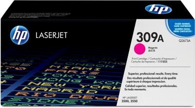 HP Q2673A (309A) Magenta Original Toner Cartridge - LaserJet 3700 (B)