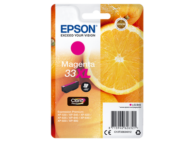 Epson C13T33634012 (33XL) Magenta Original Cartridge - XP-530 (Ex)