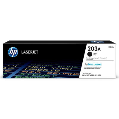 HP CF540A (203A) Black Original Toner - M254dw / M280nw