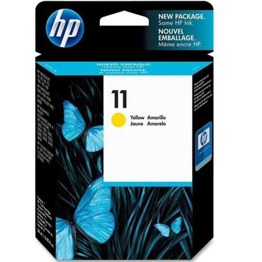 HP C4838AE (11) Yellow Original Cartridge - Inkjet 1000 (U)