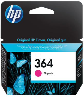 HP CB319EE (364) Magenta Original Cartridge - C5380 / C6380 (Ex)