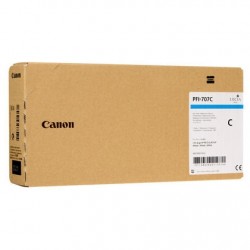 Canon PFI-707C (9822B001) Cyan Original Cartridge - iPF830 / iPF840 (Ex)