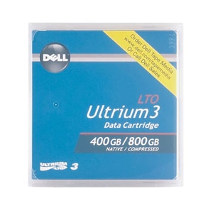 Dell LTO-3 Ultrium 3 400GB / 800GB Data Cartridge 680m, 12.65mm