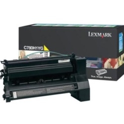 Lexmark C780H1YG Yellow Original Toner Cartridge - C780 / C782 (C)
