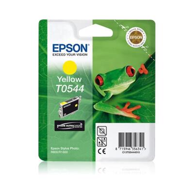 Epson C13T05444020 (T0544) Yellow Original Cartridge- Stylus Photo R800 (U)