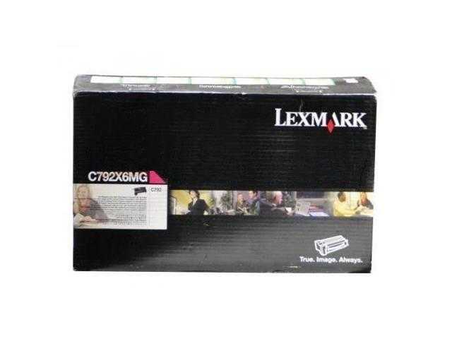 Lexmark C792X6MG Magenta Original Toner Hıgh Capacity - C792