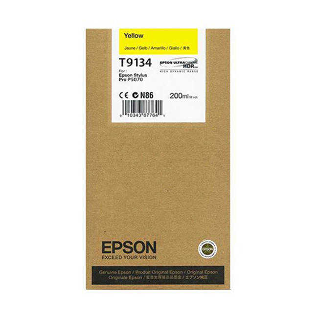 Epson C13T913400 (T9134) Yellow Original Ink - SC-P5000 / SC-P7000 (Ex)
