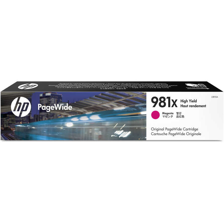 HP L0R10A (981X) Kırmızı Orjinal Kartuş Yüksek Kapasite - PageWide 556dn / MFP586z (Ex)