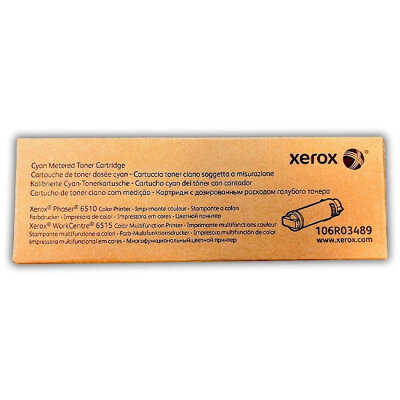 Xerox 106R03489 Cyan Original High Capacity Toner - Phaser 6510DN