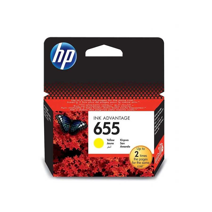 HP CZ112AE (655) Yellow Original Cartridge - Deskjet 3525 (Ex)