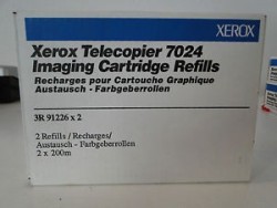 Xerox 3R91226 Black Ribbon Film - Telecopier 7024