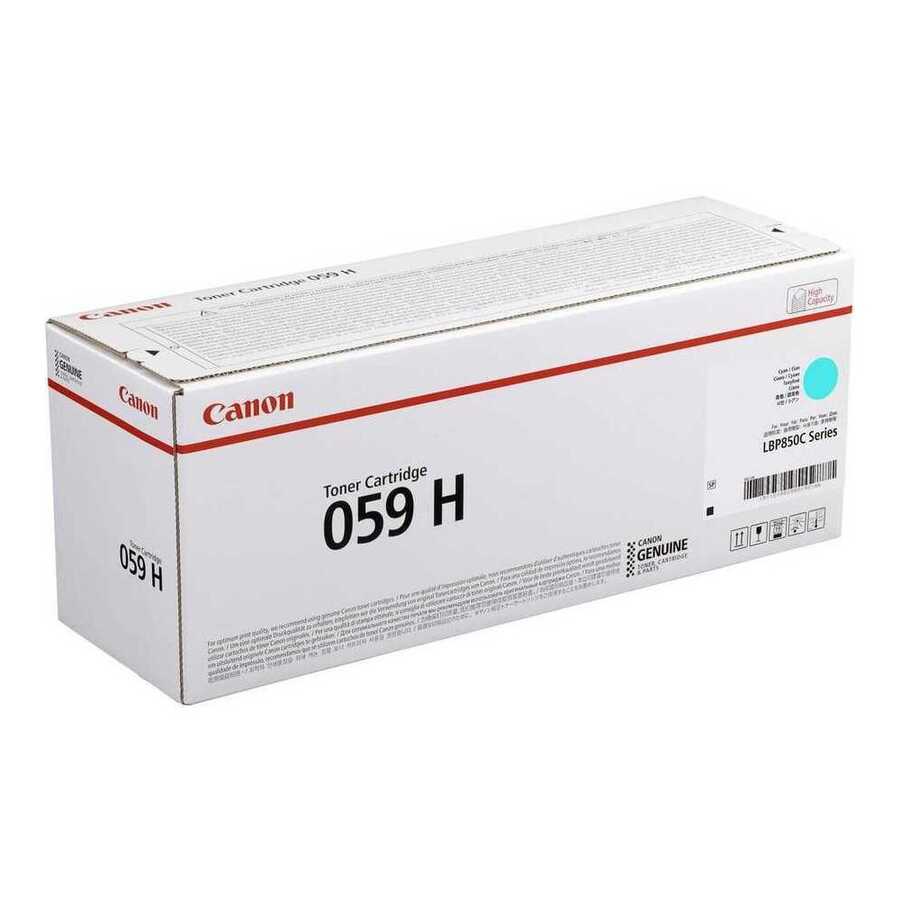 Canon CRG-059HC (3626C001)  Cyan Original Toner Cartridge - LBP852Cx / LBP851C