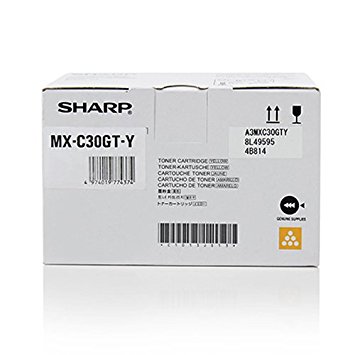 Sharp MX-C30GT-Y Yellow Original Toner MX-C250 / MX-C300