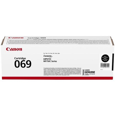 Canon CRG-069BK (5094C002) Black Original Toner - MF754Cdw (Damaged Box)