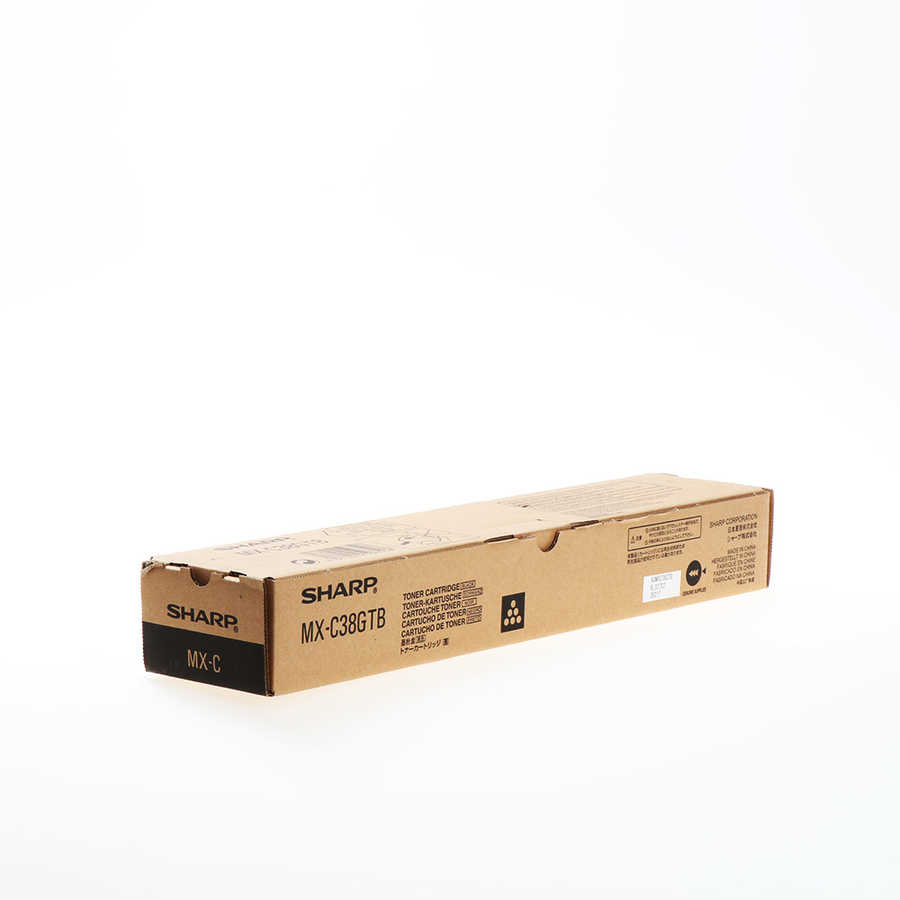 Sharp MX-C38GTB Black Original Toner - MX-C310 / MX-C380