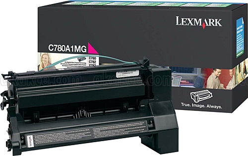 Lexmark C780A1MG Magenta Original Toner Cartridge - C780 / C782