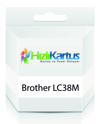 Brother LC38M / LC-980M Magenta Compatible Cartridge - DCP-145C