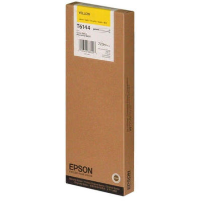 Epson C13T614400 (T6144) Yellow Original Ink - Stylus Pro 4000 (Ex)
