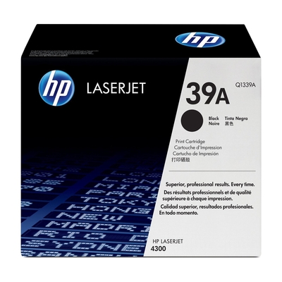 HP Q1339A (39A) Black Original Toner - Laserjet 4300 (B)