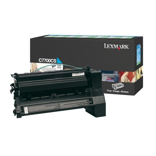 Lexmark C7700CS Cyan Original Toner Cartridge - C770 / C772 (C)