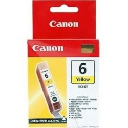 Canon BCI-6Y Yellow Original Ink Cartridge - BJC-8200 (Ex)