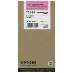 Epson C13T653600 (T6536) Light Magenta Original Ink - Stylus Pro 4900 (Ex)