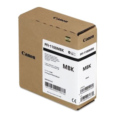 Canon PFI-1100MBK (0849C001) Matte Black Original Cartridge - Pro2000 / Pro2100A (Ex)