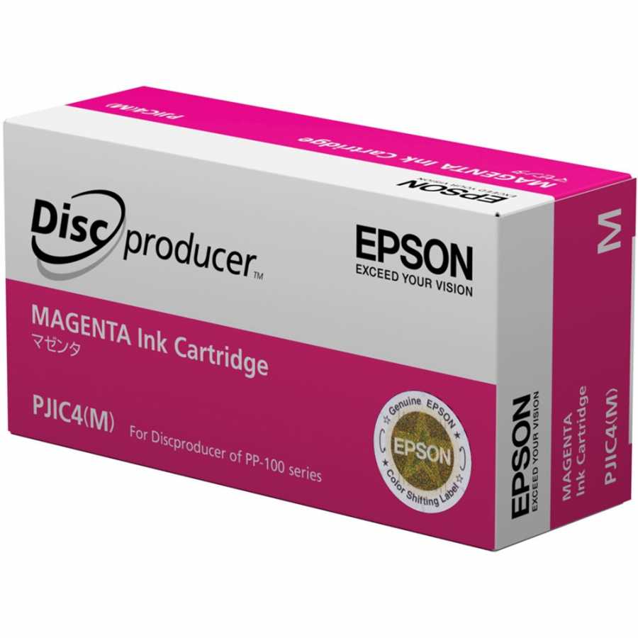 Epson Pjic4(M) Pp-100 Magenta Original Cartridge-Discproducer (S020450)