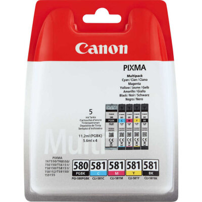 Canon PGI-580 / CLI-581 (2078C005) Original Cartridge Avantaj Paketi - TS6150 (Ex)
