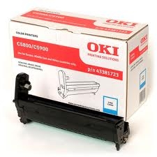 OKI 43381723 Blue Original Drum Unit - C5800 / C5900