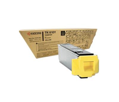 Kyocera TK-810Y Yellow Original Toner - FS-C8026DN / FS-C8026DTN