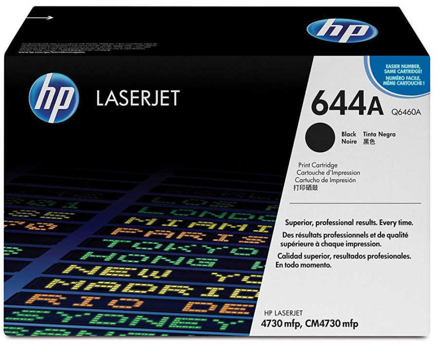 HP Q6460A (644A) Black Original Toner Cartridge - CM4730 (B)