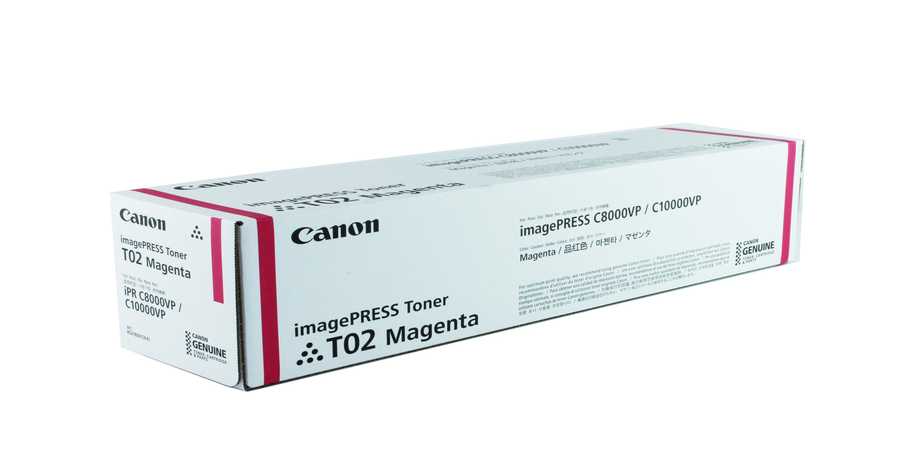 Canon T02 (8531B001) Magenta Original Toner ImagePress C8000VP / C10000VP