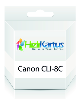 Canon CLI-8C (0621B024) Cyan Compatible Cartridge - IP3300 / IP4200 / IP4300