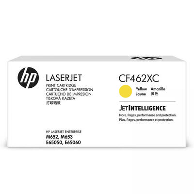 HP CF462XC (656X) Yellow Original Toner High Yield - Laserjet M652dn / M653dn