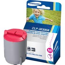 Samsung CLP-M300A (CLP-300) Magenta Original Toner Cartridge - CLX-2160 / CLX-3160