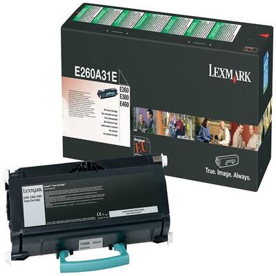 Lexmark E260A31E Black Original Toner - E260 / E360