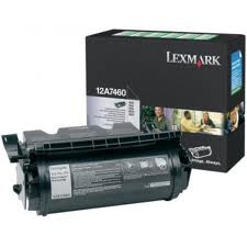 Lexmark 12A7460 Black Original Toner - T630