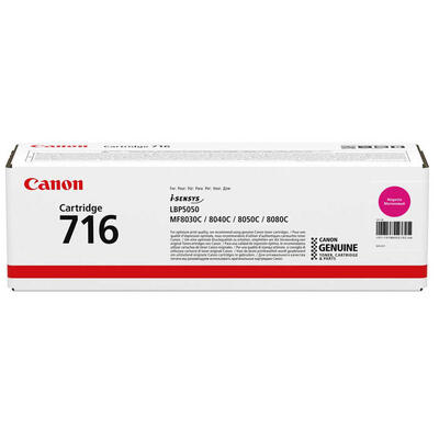 Canon CRG-716M (1978B002)  Magenta Original Toner Cartridge - LBP5050 / MF8030Cn