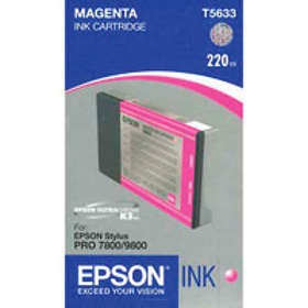 Epson C13T563300 (T5633) Magenta Original Ink - Stylus Pro 7800 (Ex)