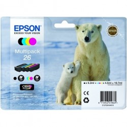 Epson C13T261640 (26) Multipack 4-pack Original Set Cartridge - XP-600 (Ex)