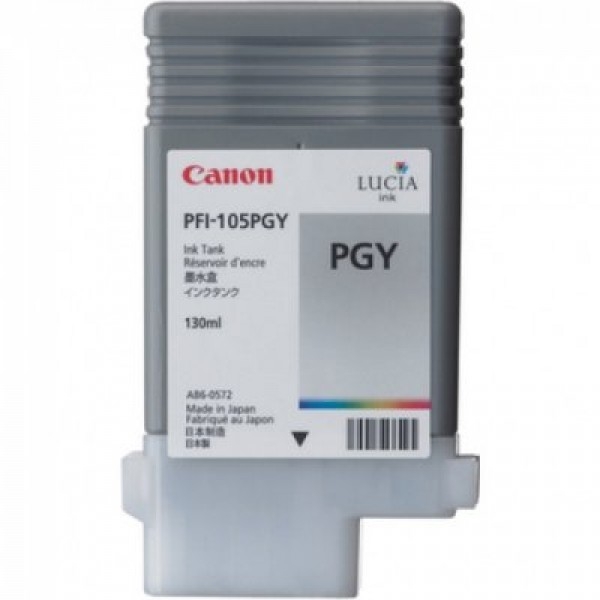 Canon PFI-105PGY (3010B001) Photo Grey Original Cartridge - IPF6300 / IPF6350 (Ex)