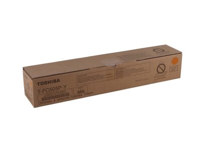 Toshiba T-FC505P-Y Yellow Original Toner - e-Studio 2505AC